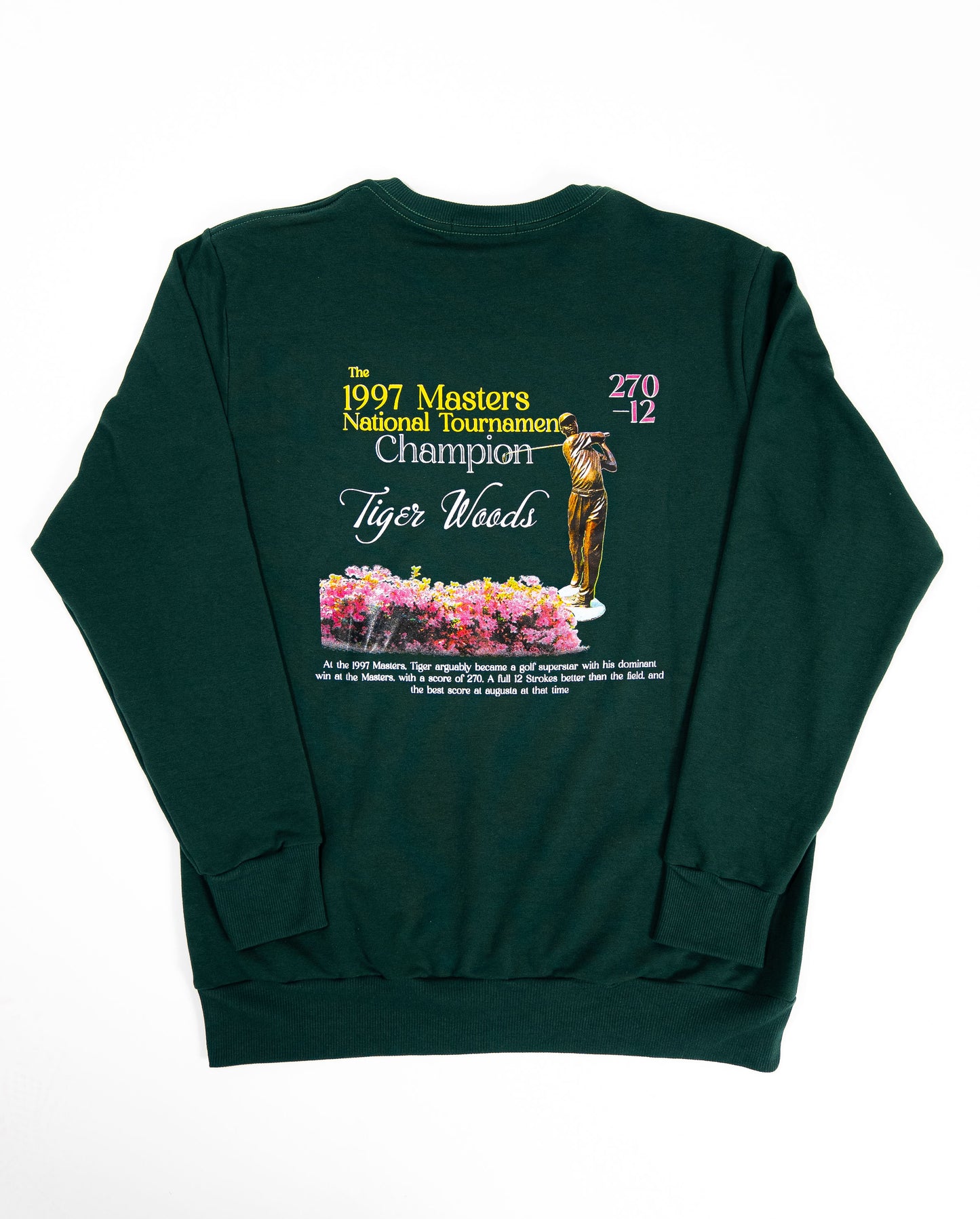 '97 Masters Tiger Woods Crewneck